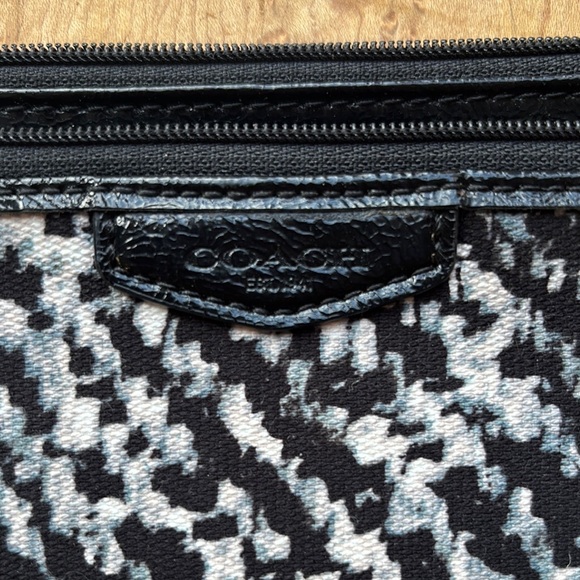 Coach  Black and White Wristlet - Picture 2 of 8